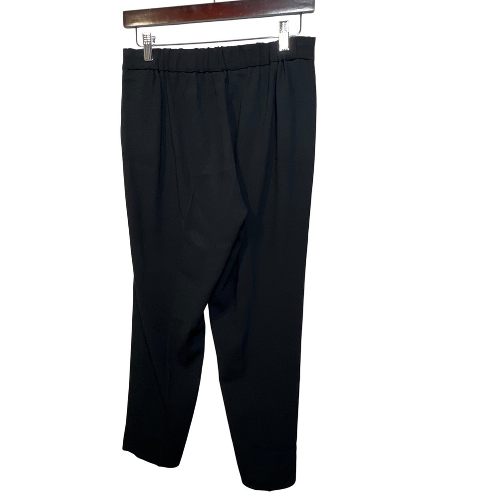 Babaton‎ Black Tapered Pleated Dress Pants Size 4 Elastic Back Waist